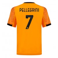 Camisa de time de futebol AS Roma Lorenzo Pellegrini #7 Replicas 2º Equipamento 2025-26 Manga Curta